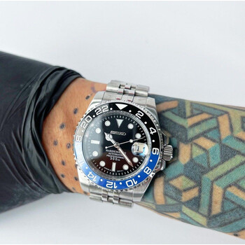 Custom Seiko Mod • Batman • 40mm